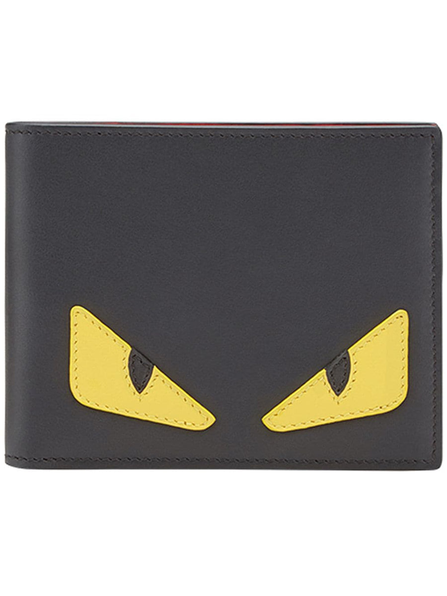 FENDI Calfskin Monster Eyes Wallet on a Chain – Debsluxurycloset