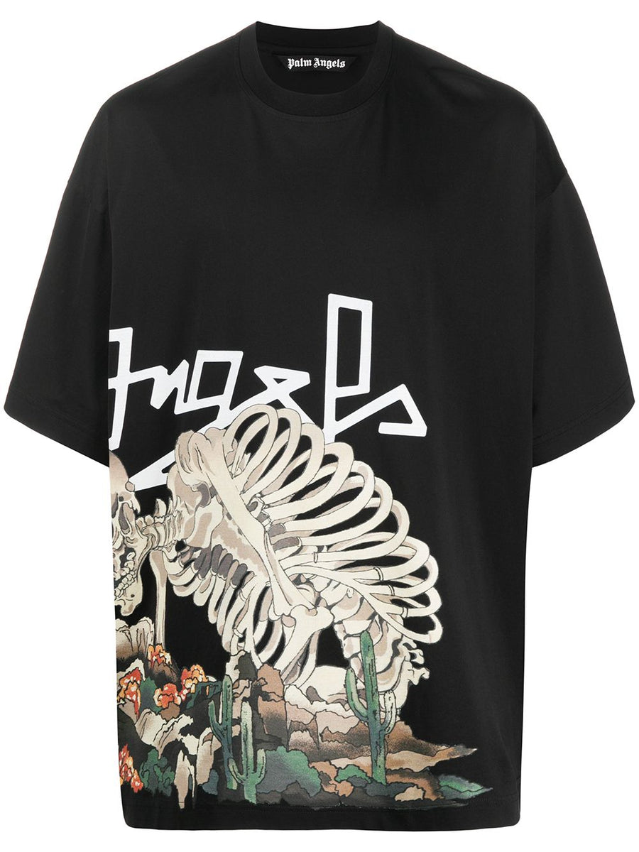Palm Angels Desert Skull-print T-shirt 20FW – JandG Boutique