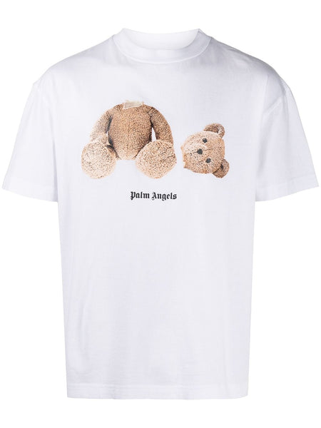 Palm Angels 21SS teddy-motif logo-print T-shirt – JandG Boutique