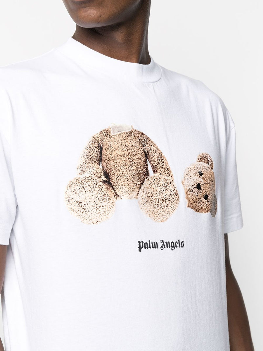 Palm Angels 21SS teddy-motif logo-print T-shirt – JandG Boutique