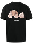 Palm Angels teddy-motif logo-print T-shirt