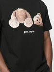 Palm Angels teddy-motif logo-print T-shirt