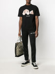 Palm Angels teddy-motif logo-print T-shirt