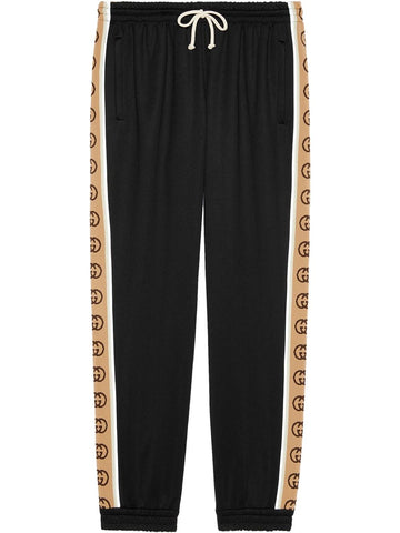 Gucci Loose Technical Jersey Track Bottom Pants