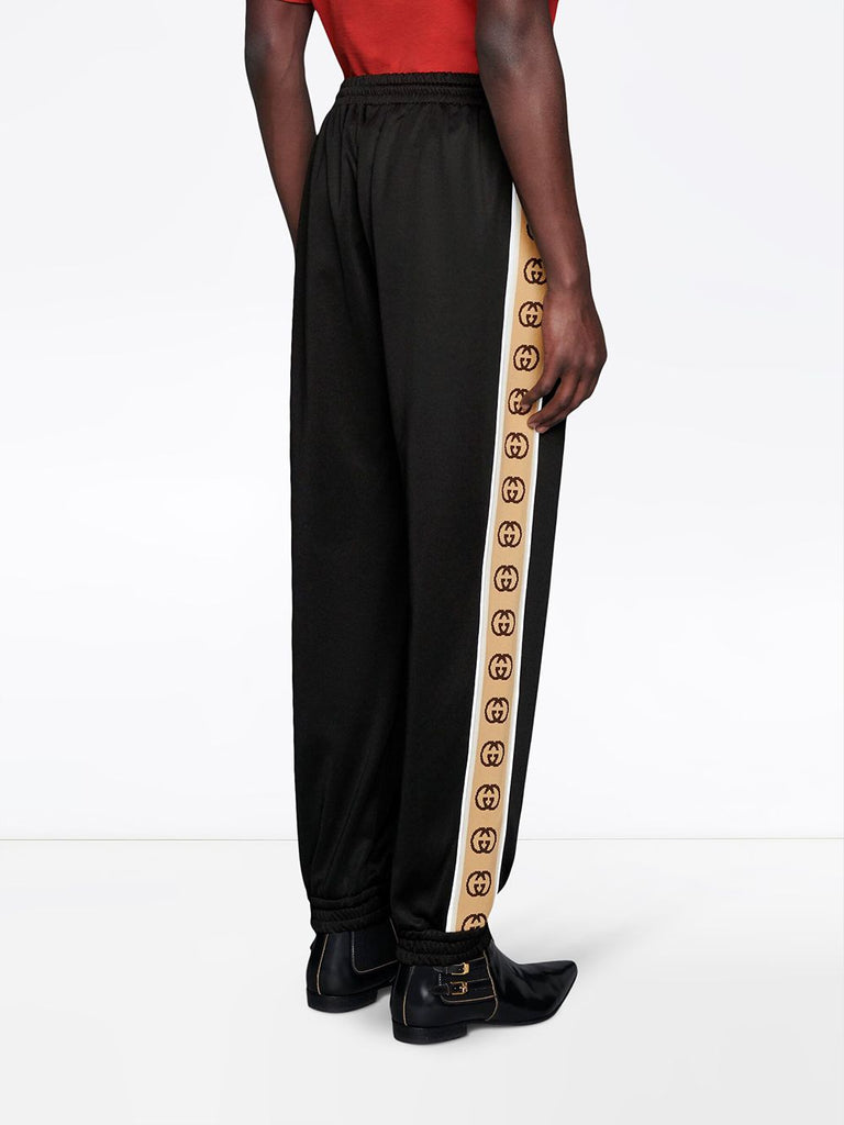 Gucci Loose Technical Jersey Track Bottom Pants JandG Boutique