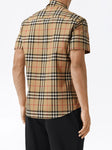 Burberry Check Short-Sleeve Shirt 8020869