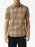 Burberry Check Short-Sleeve Shirt 8020869